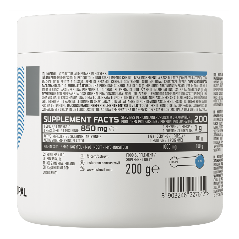 OstroVit Supreme Czysty inozytol 200 g