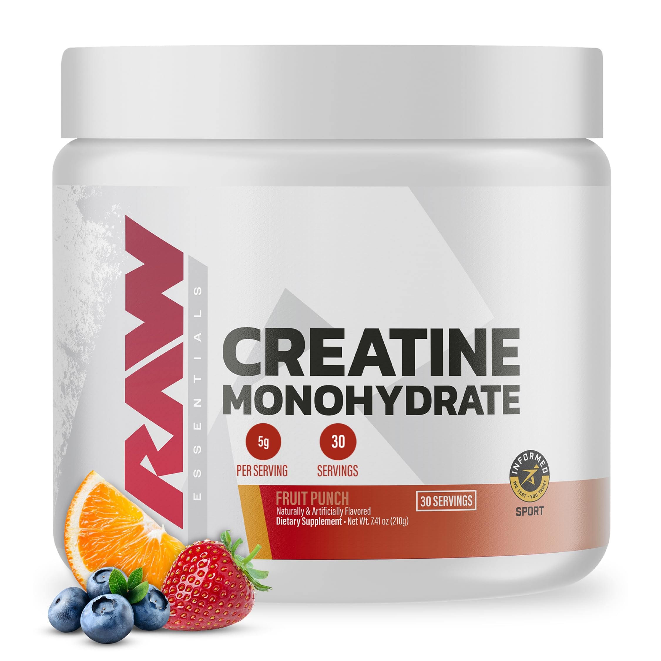Raw Nutrition kreatino monohidratas - 201 - 213 grams
