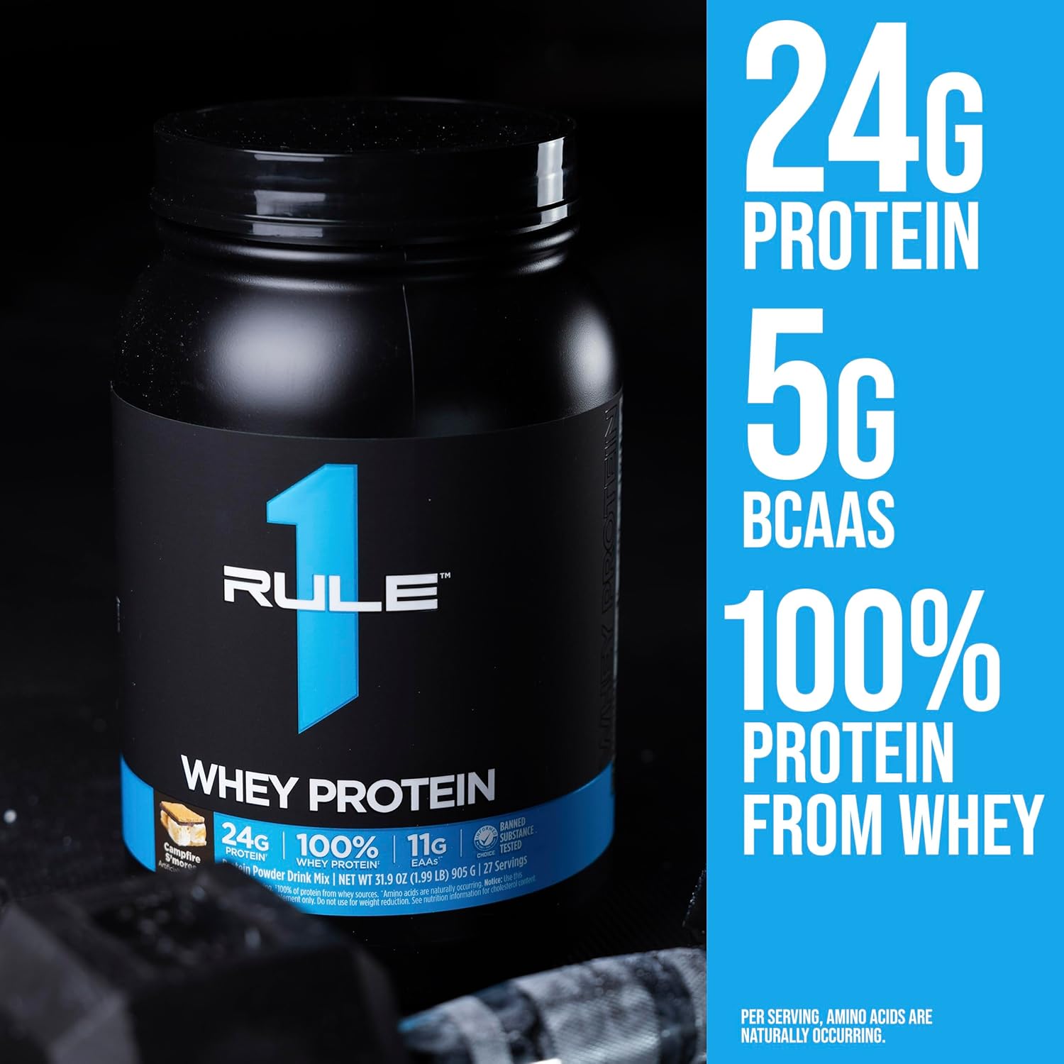 Rule One R1 Whey Blend – 878–918 g