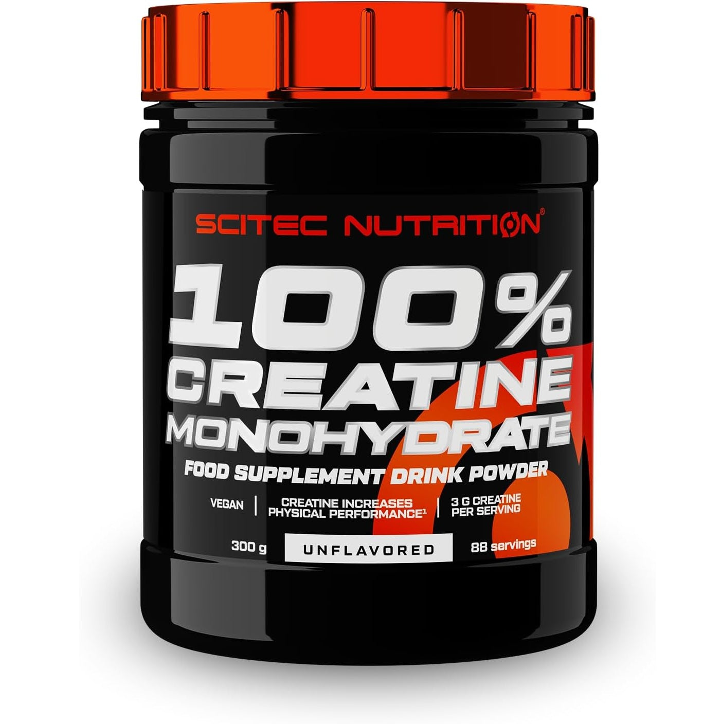 „Scitec 100%“ kreatino monohidratas, 300 g.