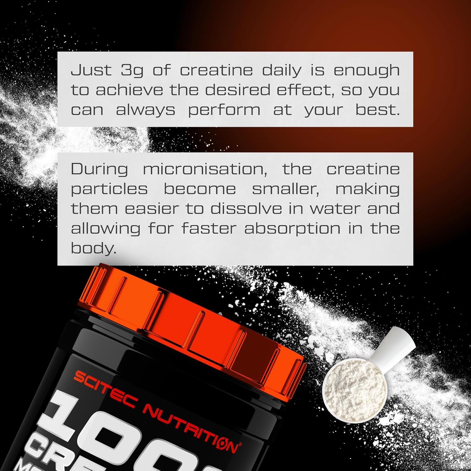 Scitec 100% Creatine Monohydrate 300 g.