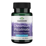 Swanson Chromium Picolinate 200 mcg 100 kapsułek