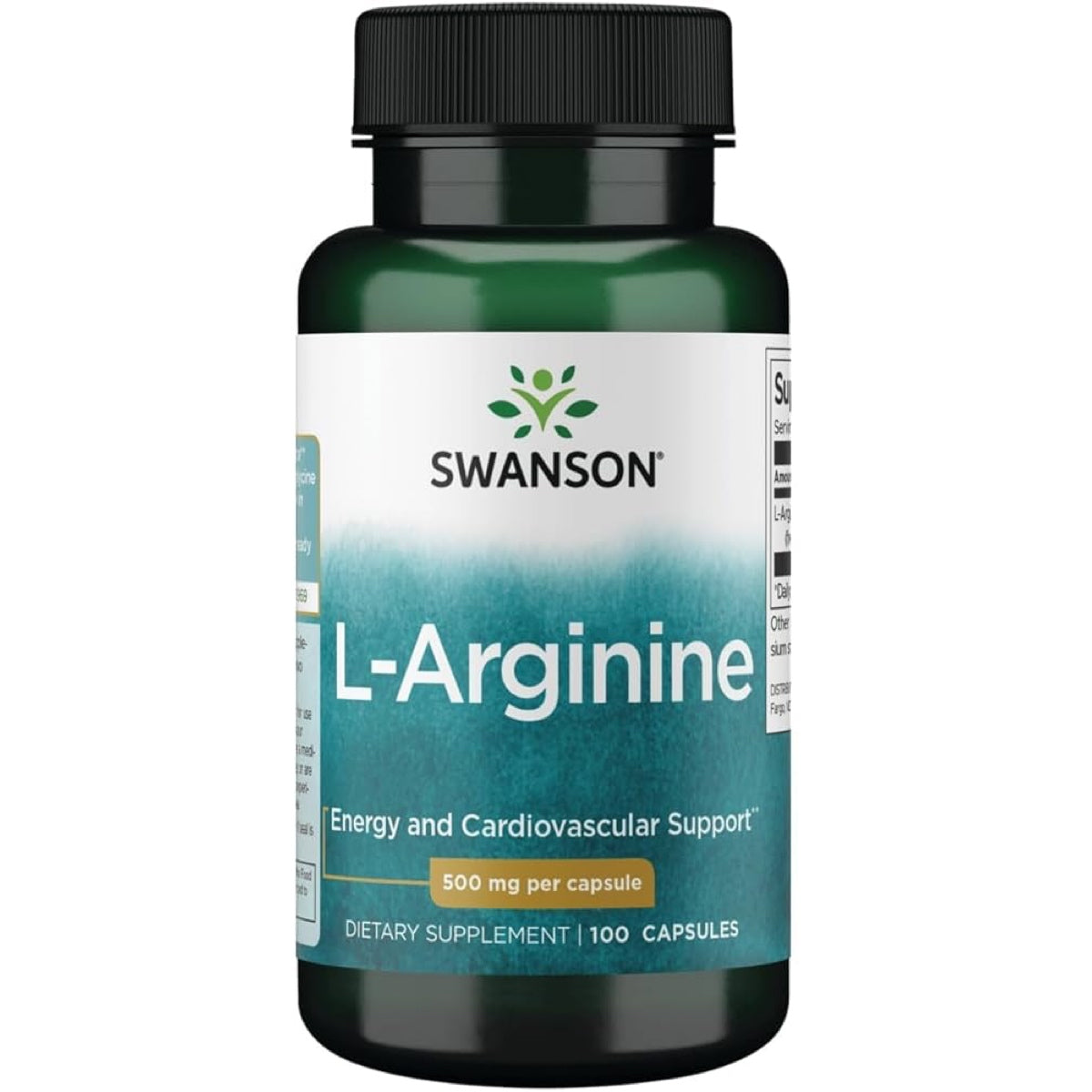Swanson L-Arginine 500 mg 100 Caps