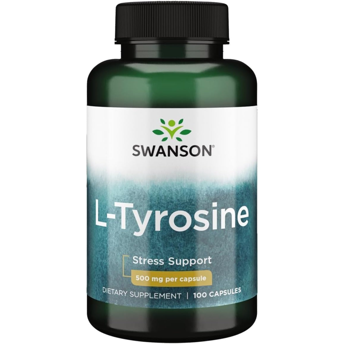 Swanson L-Tyrosine 500 mg, 100 kapsułek