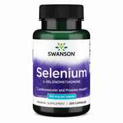 Swanson Selen (L-selenometionina) 100 mcg, 200 kapsułek