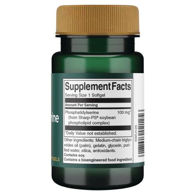 Swanson Fosfatydyloseryna 100 mg – 30 kapsułek miękkich
