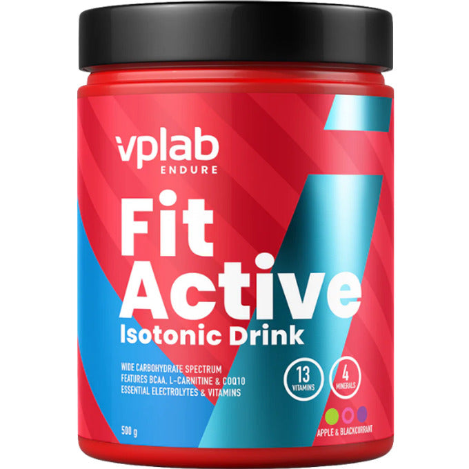 VPLab Nutrition FitActive Isotonic Drink 500 g - Apple & Blackcurrant