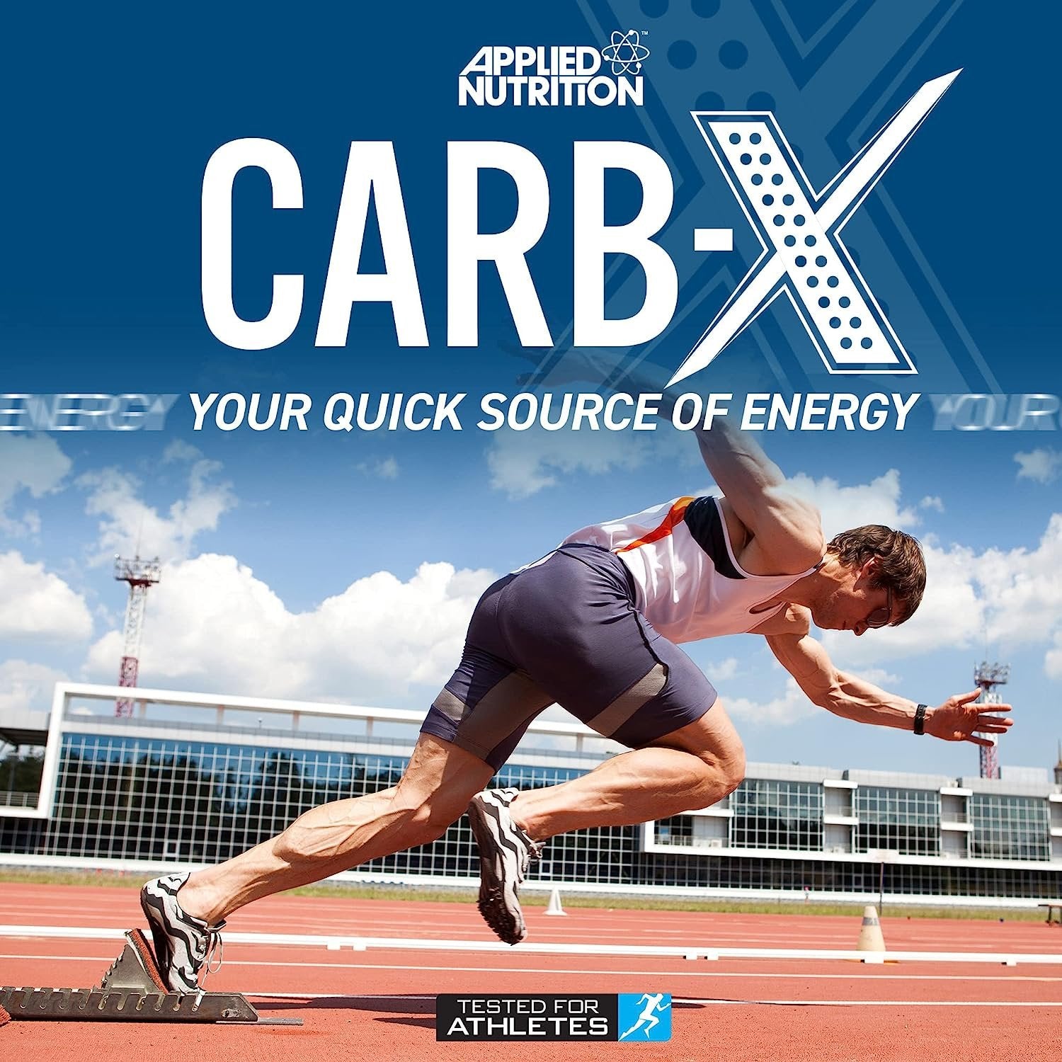 Applied Nutrition Carb X Highly Branched Cyclic Dextrin 48 servings 1.2 kg for weight loss