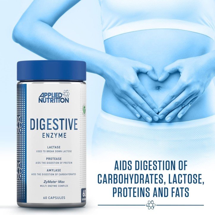 applied nutriton digestive enzymes 60 caps baneris