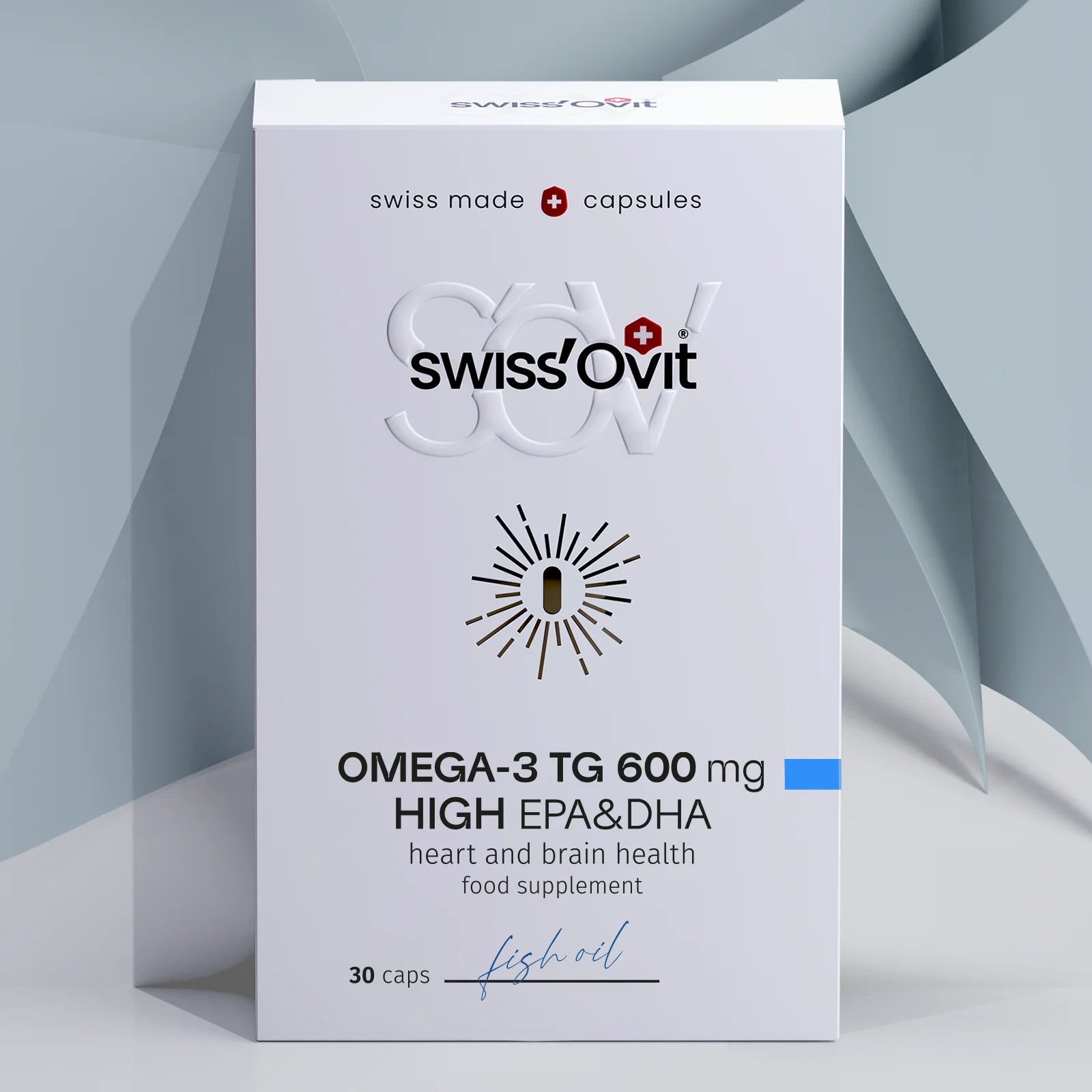Swiss'Ovit®, OMEGA-3 TG, 600 mg, HIGH EPA&DHA, 30 caps price