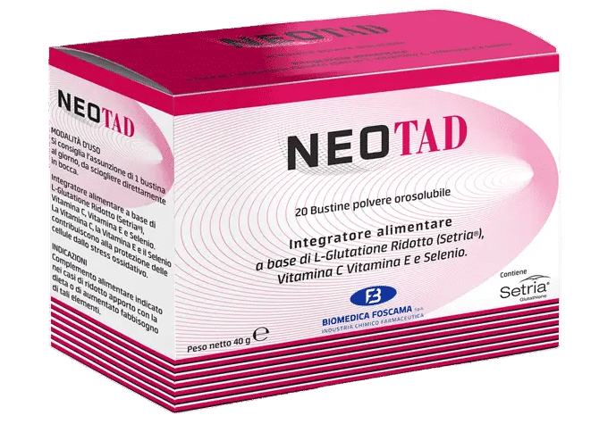 Biomedica Foscama neo tad 20 sachets kaina-akcija