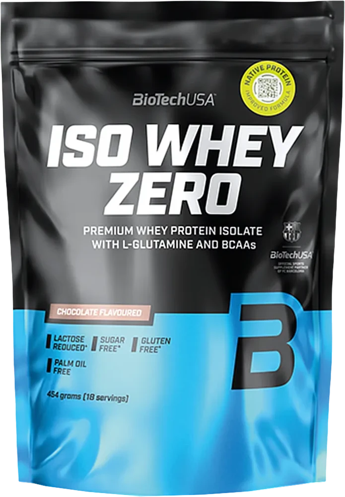 BioTech Iso Whey Zero 454 g vanilės skonio