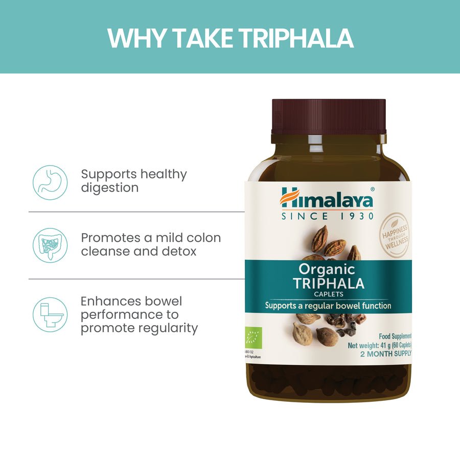 Himalaya™ Organic Triphala 60 Capsules