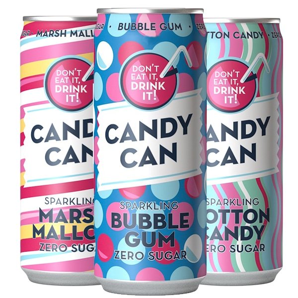 Candy Can Zero Sugar - 330ml kaina
