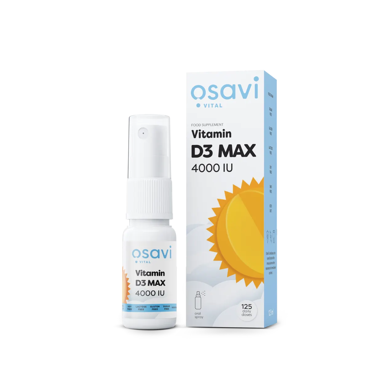 Price of Vitamin D3 4000 IU - 12.5 ml spray