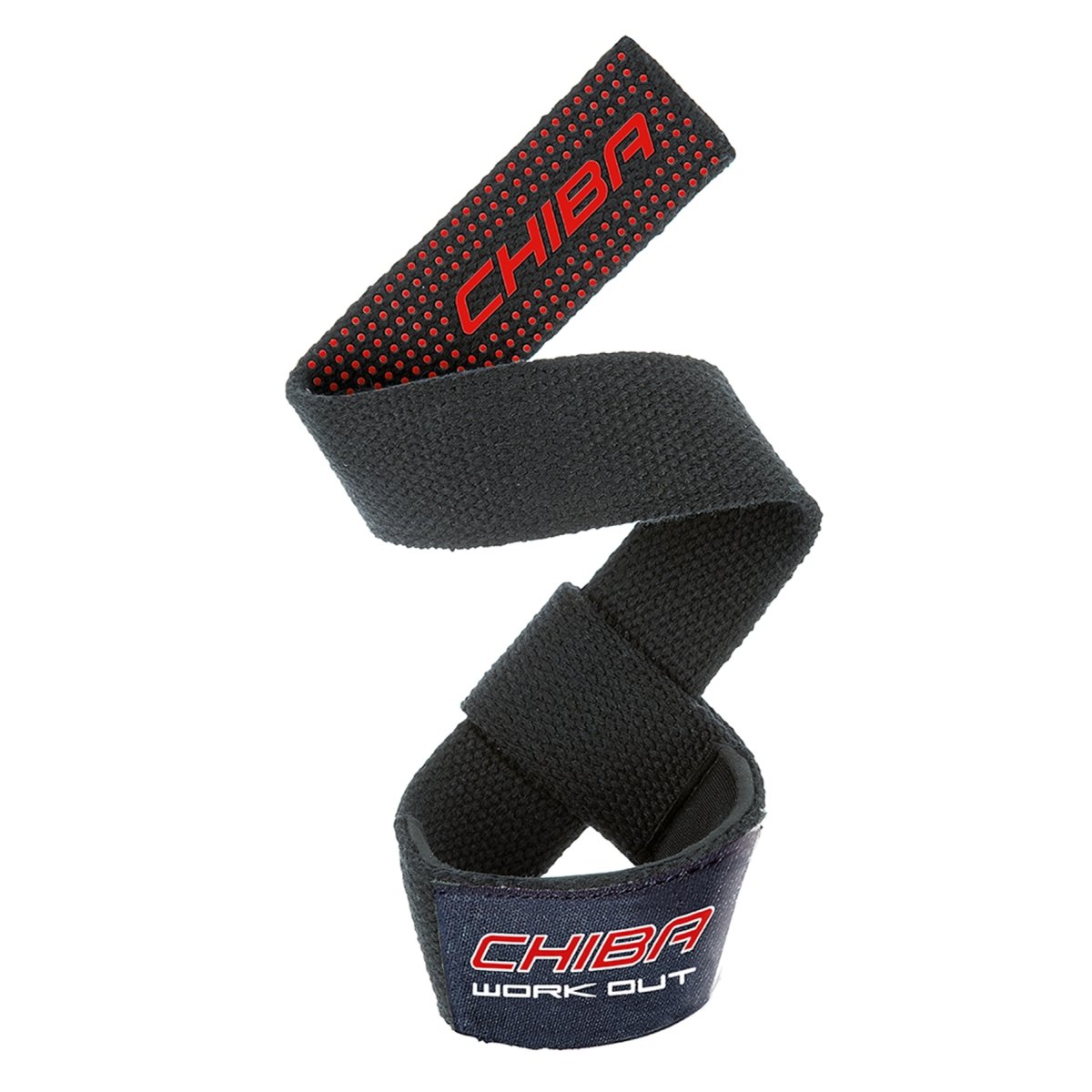 Chiba 40600 Lifting Straps - One Size - black kaina