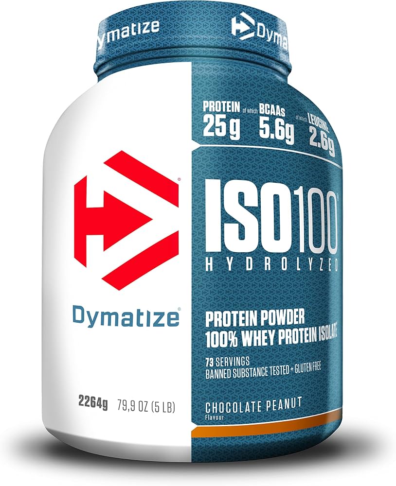 Dymatize ISO 100 izolat hydrolizowanego białka serwatkowego - 2264 g - PREMIUM
