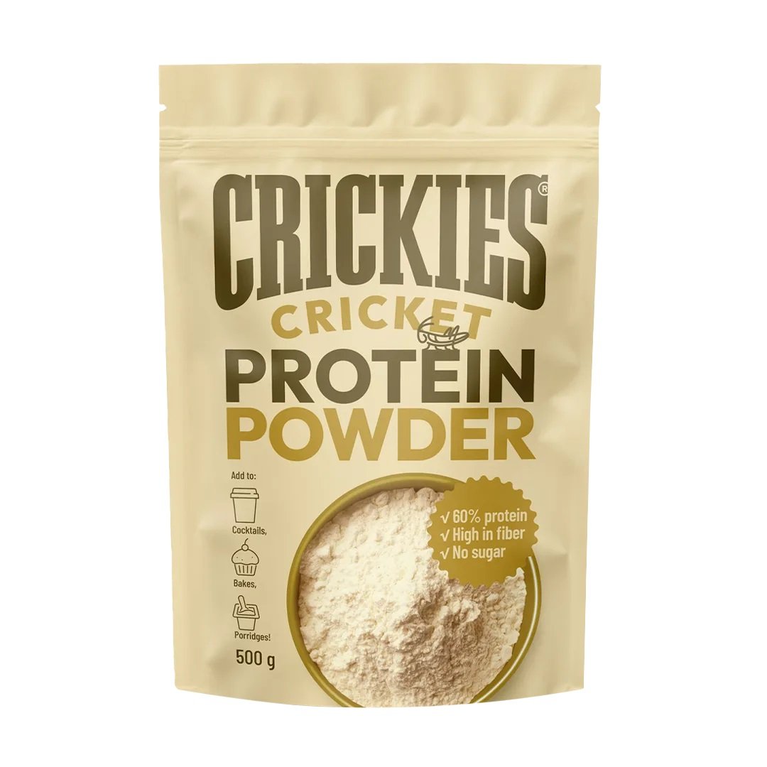 Dried cricket protein flour CRICKIES 500gr,