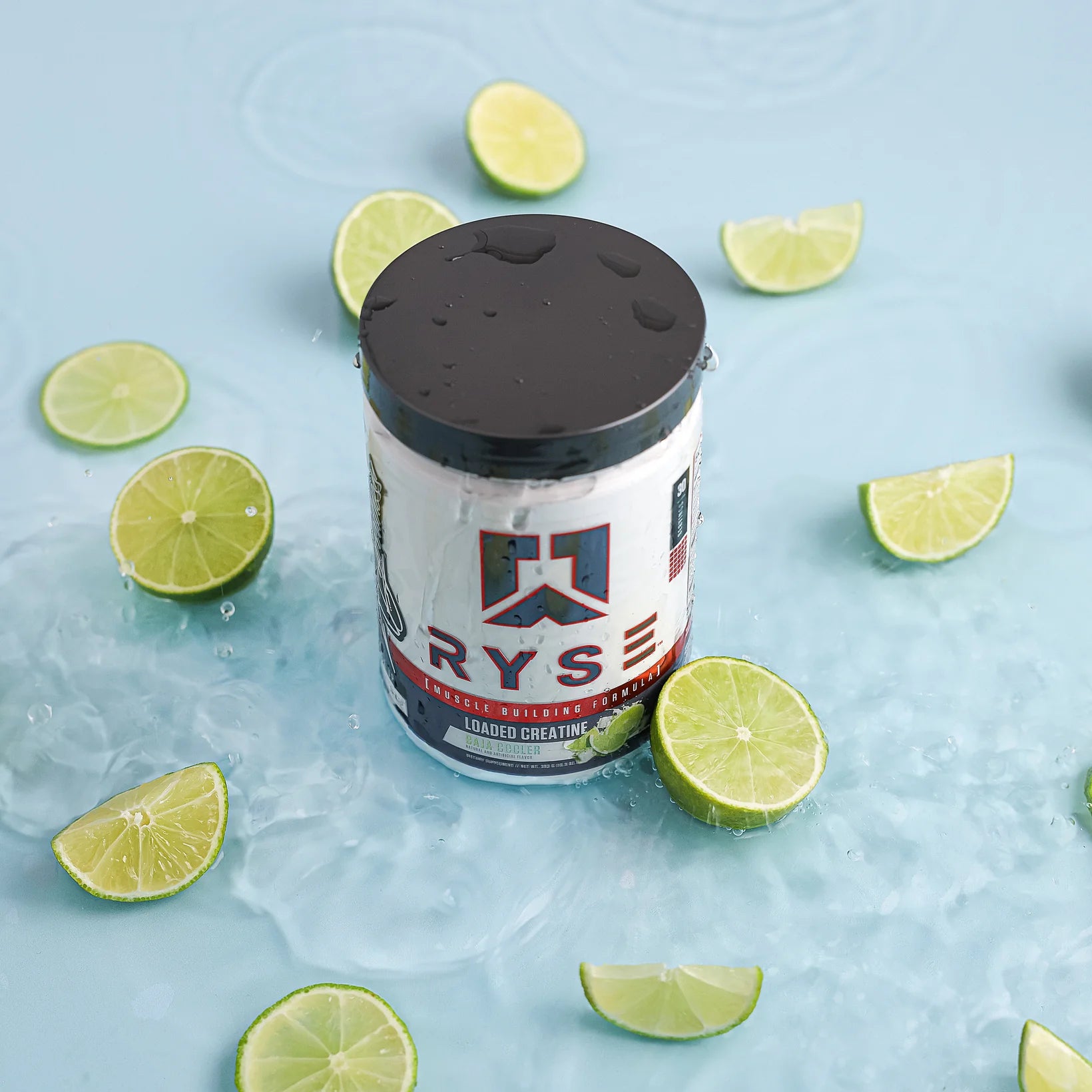 RYSE, Loaded Creatine, Electric Lemonade , 15.3 oz (435 g) banris