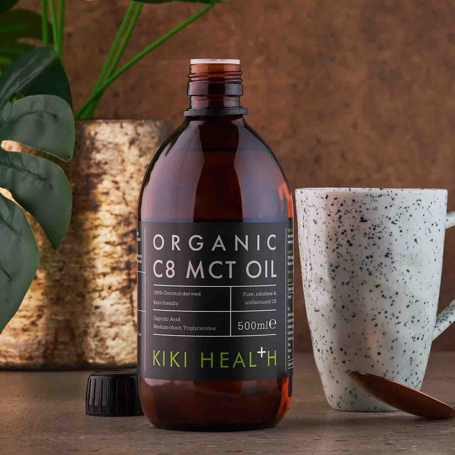 KIKI Health Organic C8 MCT Oil - 500 ml. banner