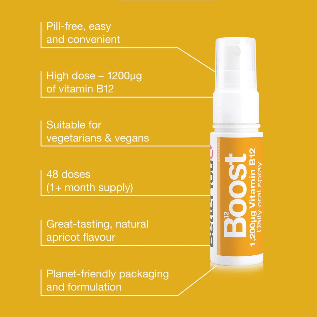 BetterYou Boost B12 privalumai