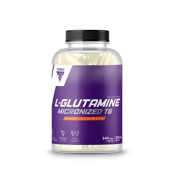 Trec L-Glutamine Micronized T6 240 caps. the price