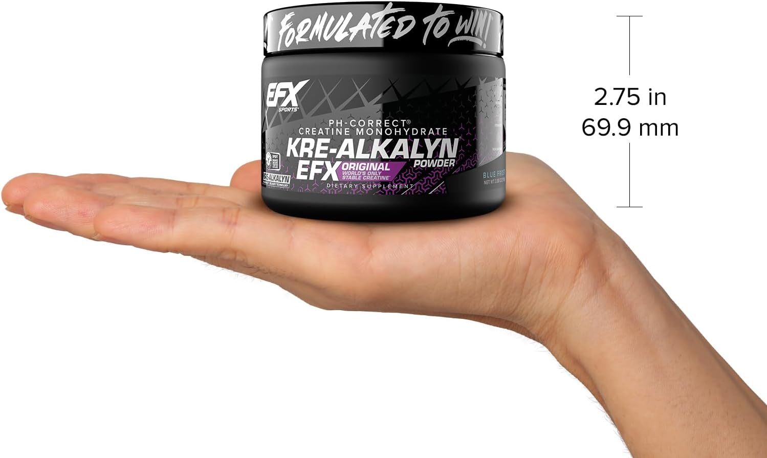 EFX Sports Kre-Alkalyn Powder, Flavored - 110 grams size