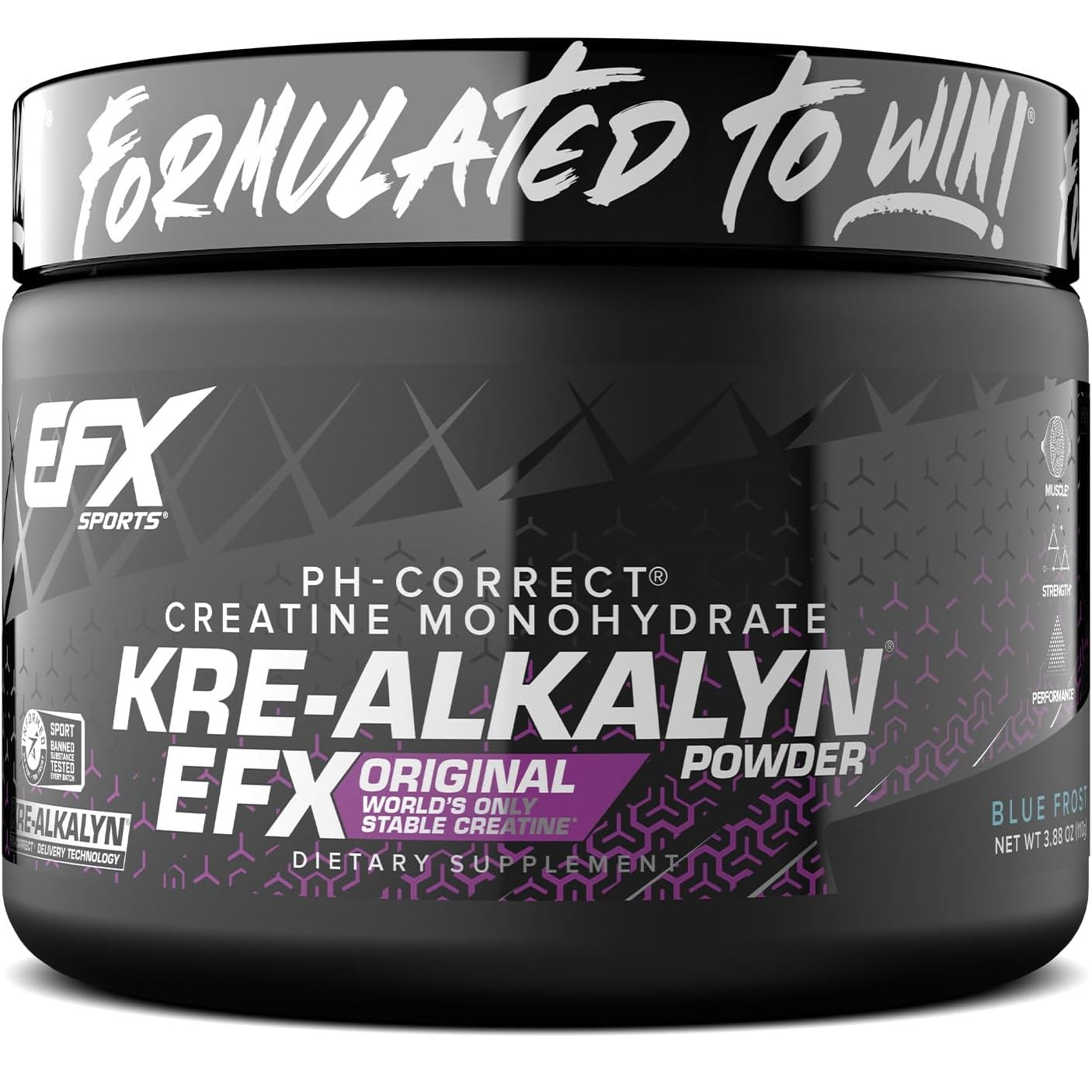 EFX Sports Kre-Alkalyn Powder, Flavored - 110 grams