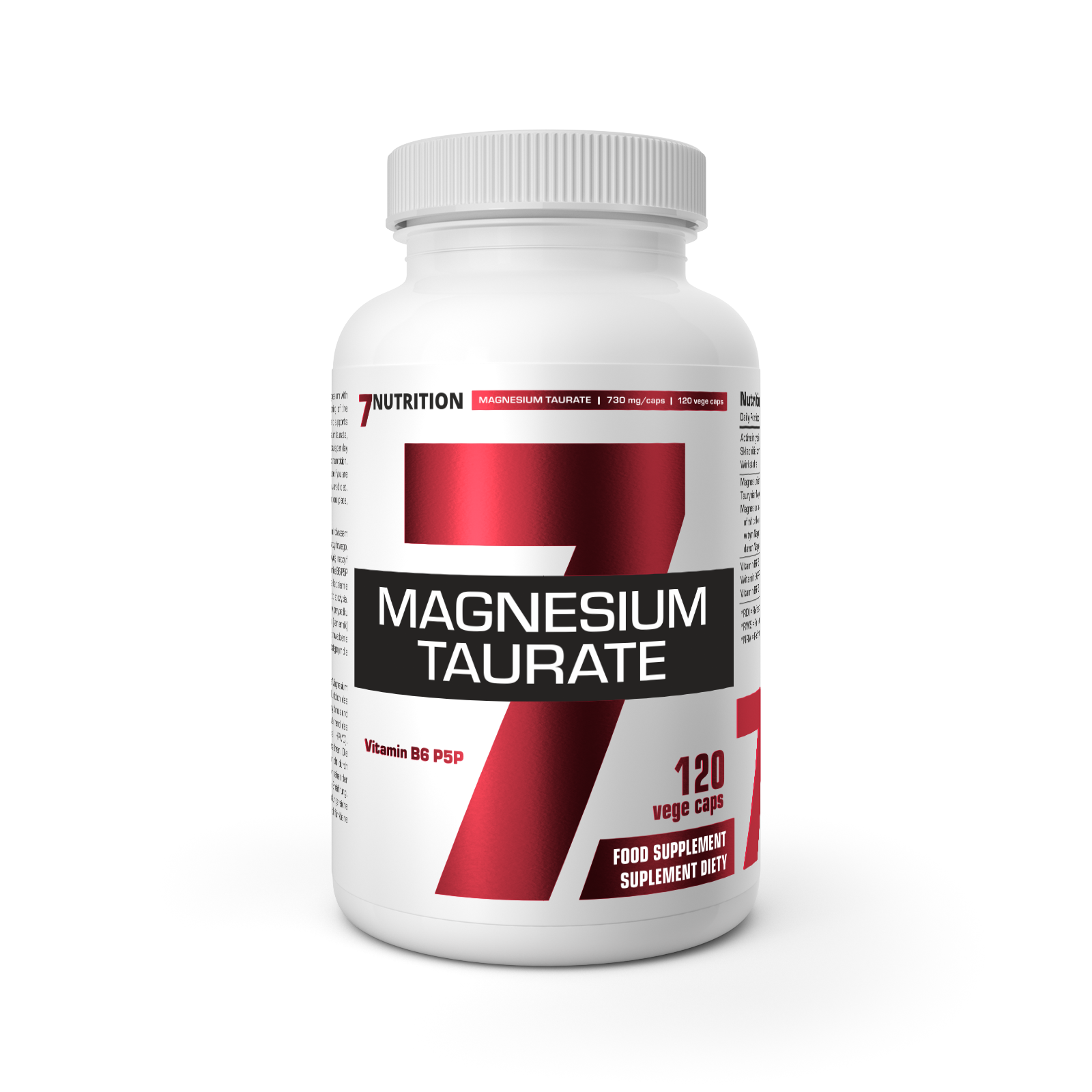 7Nutrition MAGNESIUM TAURATE 120 vege caps