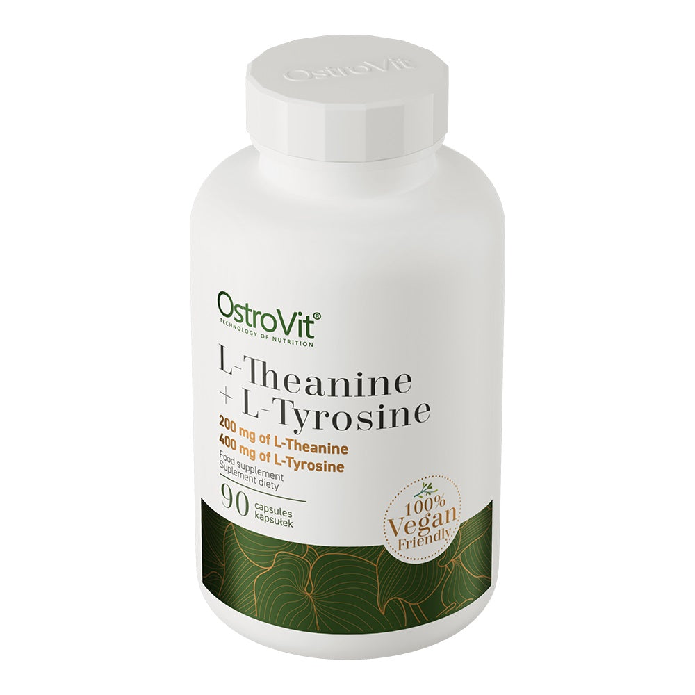 OstroVit Teanina + Tyrozyna VEGE – 90 kapsułek