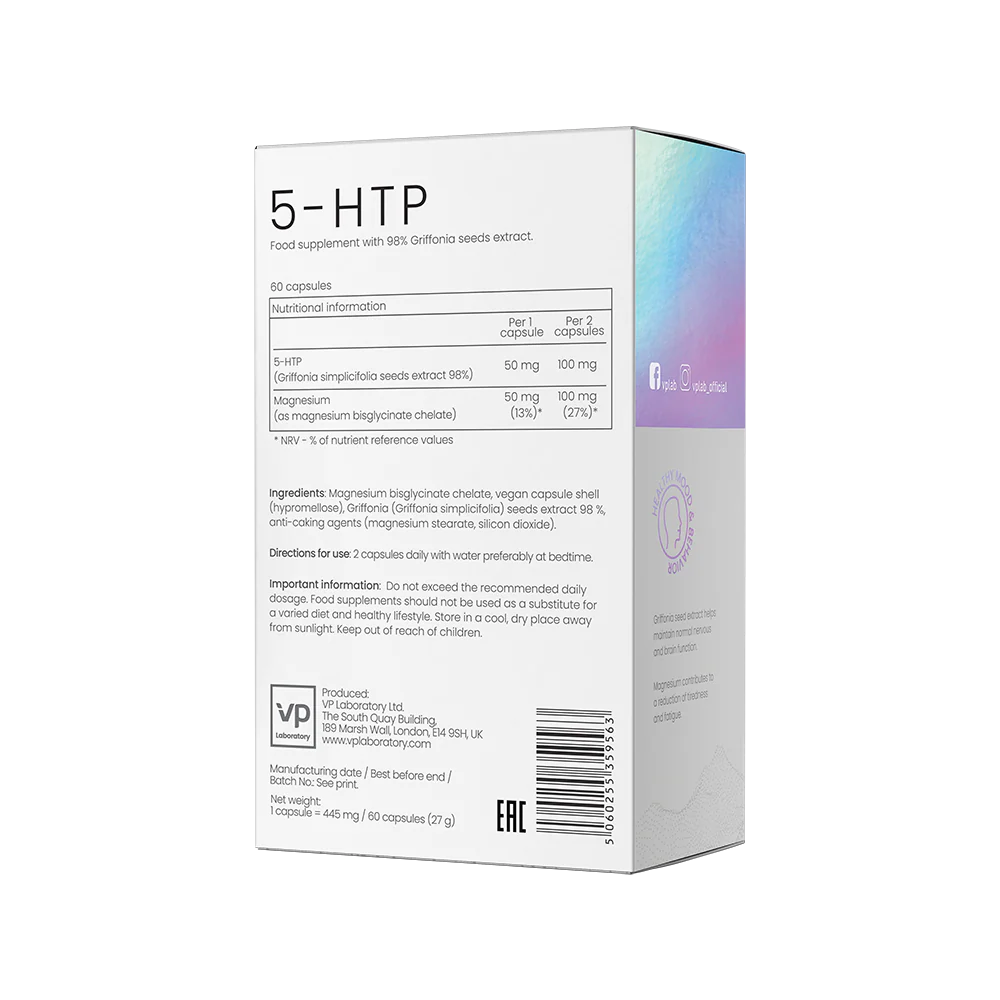 Laboratory 5-HTP 60 caps sudetis