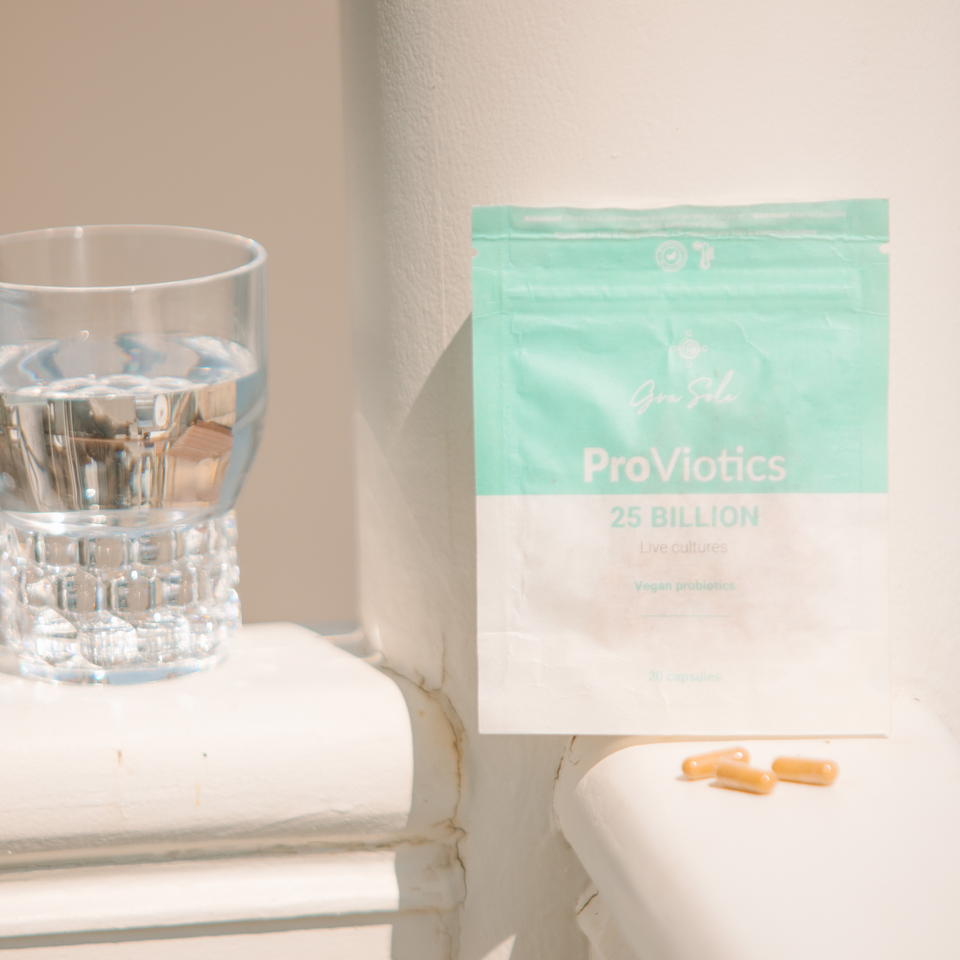 Presentation of GraSole ProViotics - 25 billion PLANT-BASED LIVING BACTERIA 20 caps