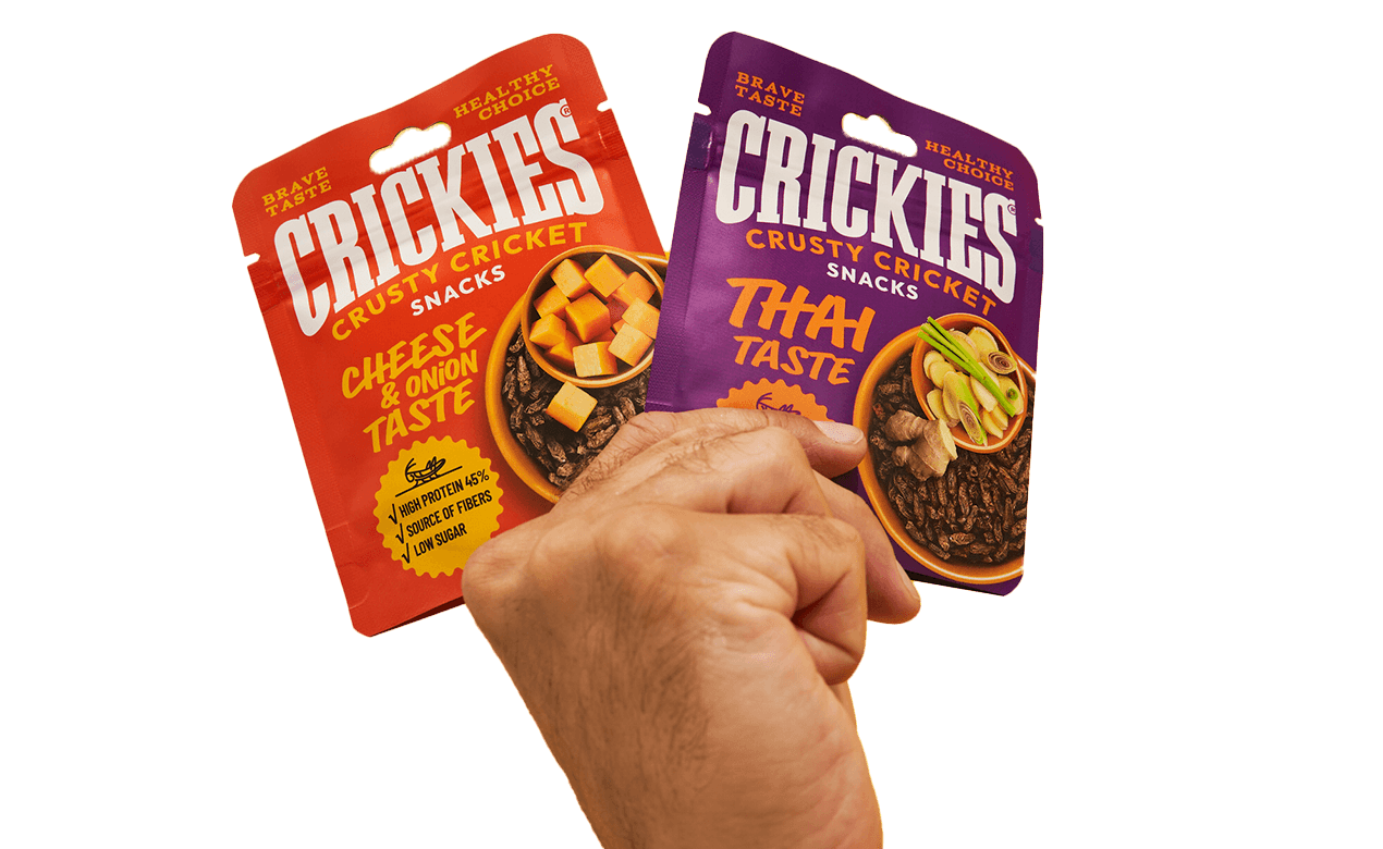 CRICKIES dried crickets Thai flavor 15g