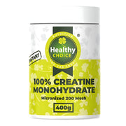 Healthy Choice 100% Creatine Monohydrate, micronized 200 mesh., 400gr. price (1)