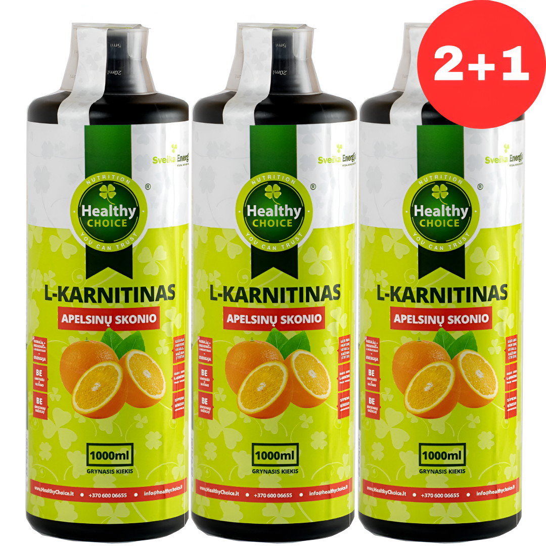 Healthy Choice L-CARNITINE ORANGE FLAVOR - 1000ml (1)