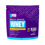 6PAK Milky Shake išrūgų baltymai 300g