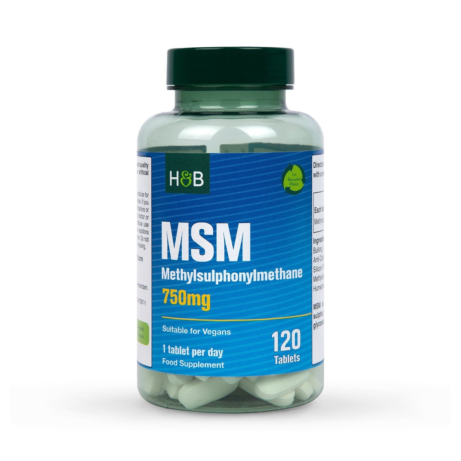 Price of Holland & Barrett MSM, 750mg - 120 tablets