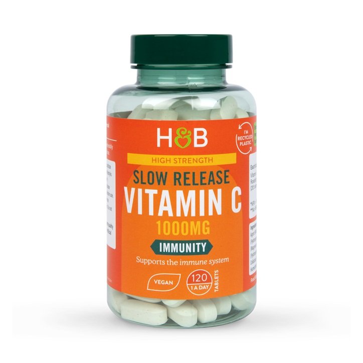 Holland & Barrett Slow Release Vitamin C, 1000mg - 120 vegan tabs price