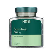 Price of Holland & Barrett Spirulina, 500mg - 200 tablets