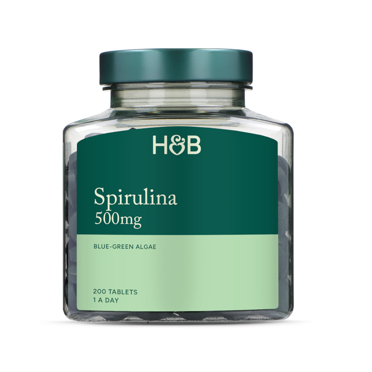 Price of Holland & Barrett Spirulina, 500mg - 200 tablets