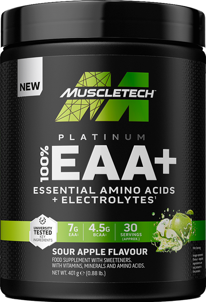 Price of MuscleTech Platinum 100% EAA+ 399-401 grams green apple