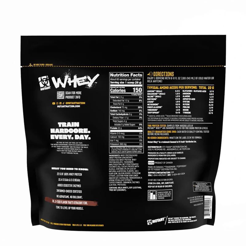 PVL Mutant Whey, 2270 g.