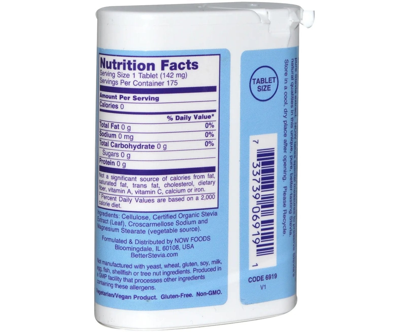 Buy NOW BetterStevia 175 tabs
