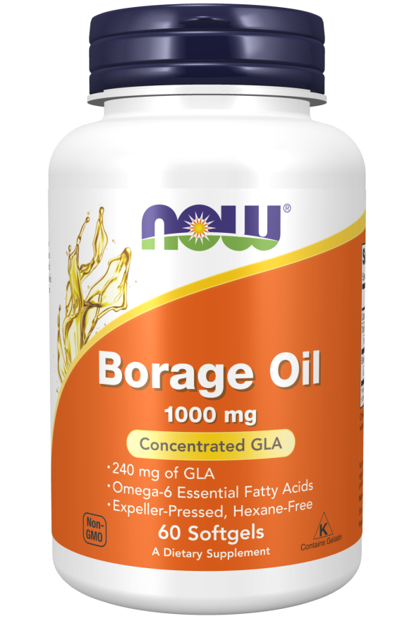 NOW Borage Oil 1000mg 60 Softgels price