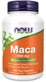 NOW Food Maca 500mg 250 Veg. Price of capsules