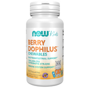 NOW Foods BerryDophilus Kids - 60 chewables kaina
