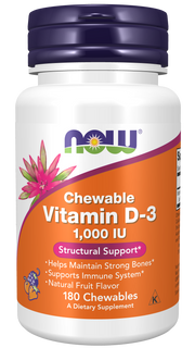 Price of Now Foods Chewable Vitamin D-3 1000 IU 180 chewables