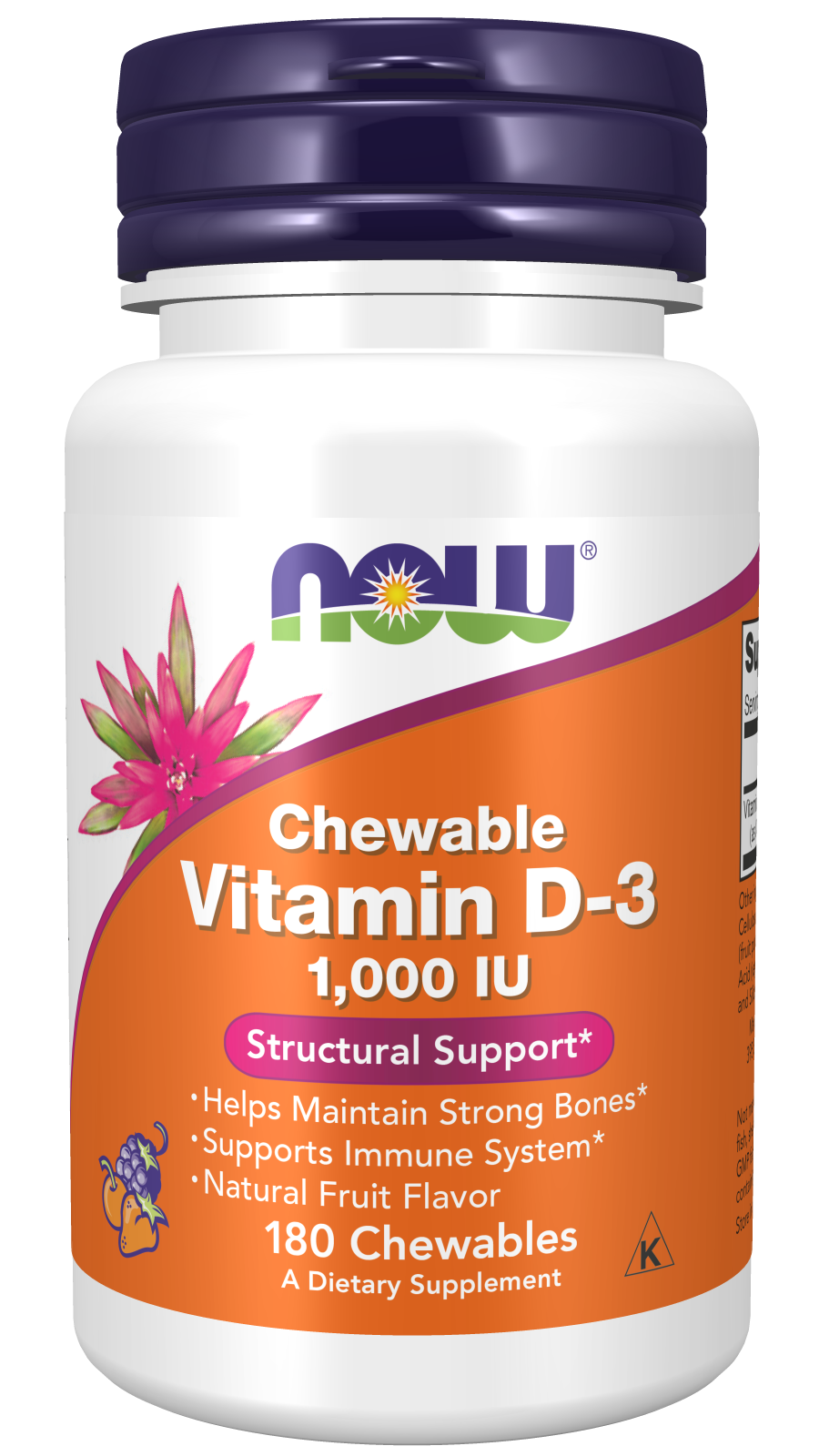 Price of Now Foods Chewable Vitamin D-3 1000 IU 180 chewables