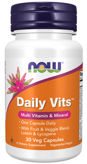 NOW Foods Daily Vits Multi 30 caps. the price