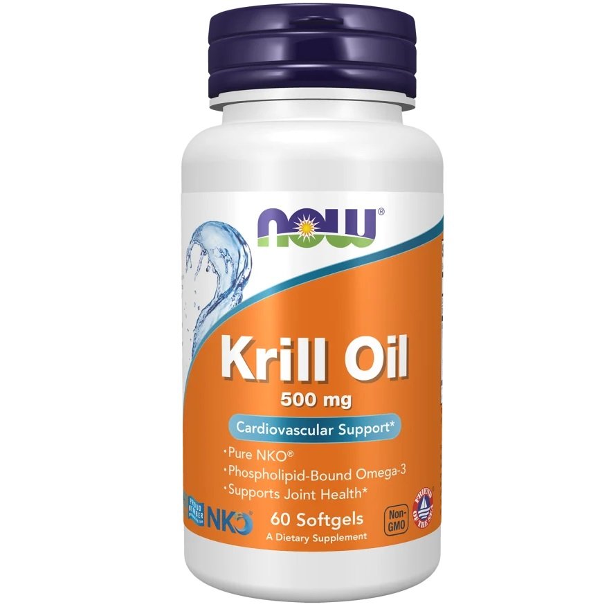 NOW Foods Krill Oil 500mg 60 softgels price
